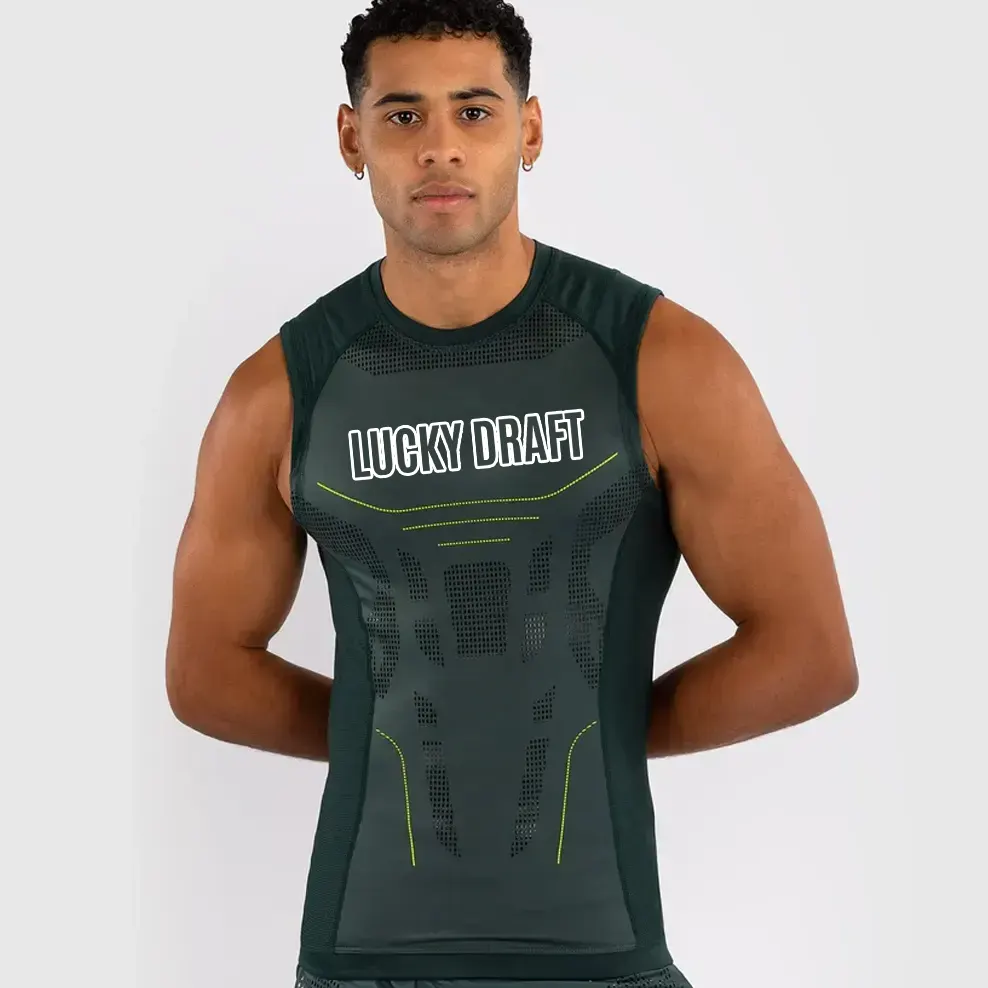 Sleeveless Rashguard – Forest Green